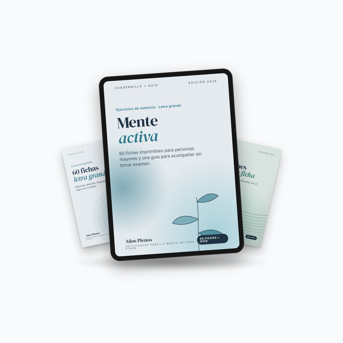 Mente activa: ejercicios de memoria para adultos mayores