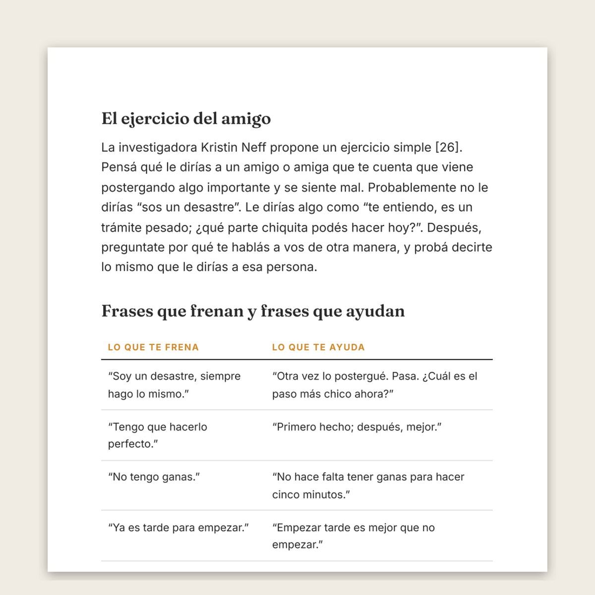 Dejar de procrastinar sin forzarte