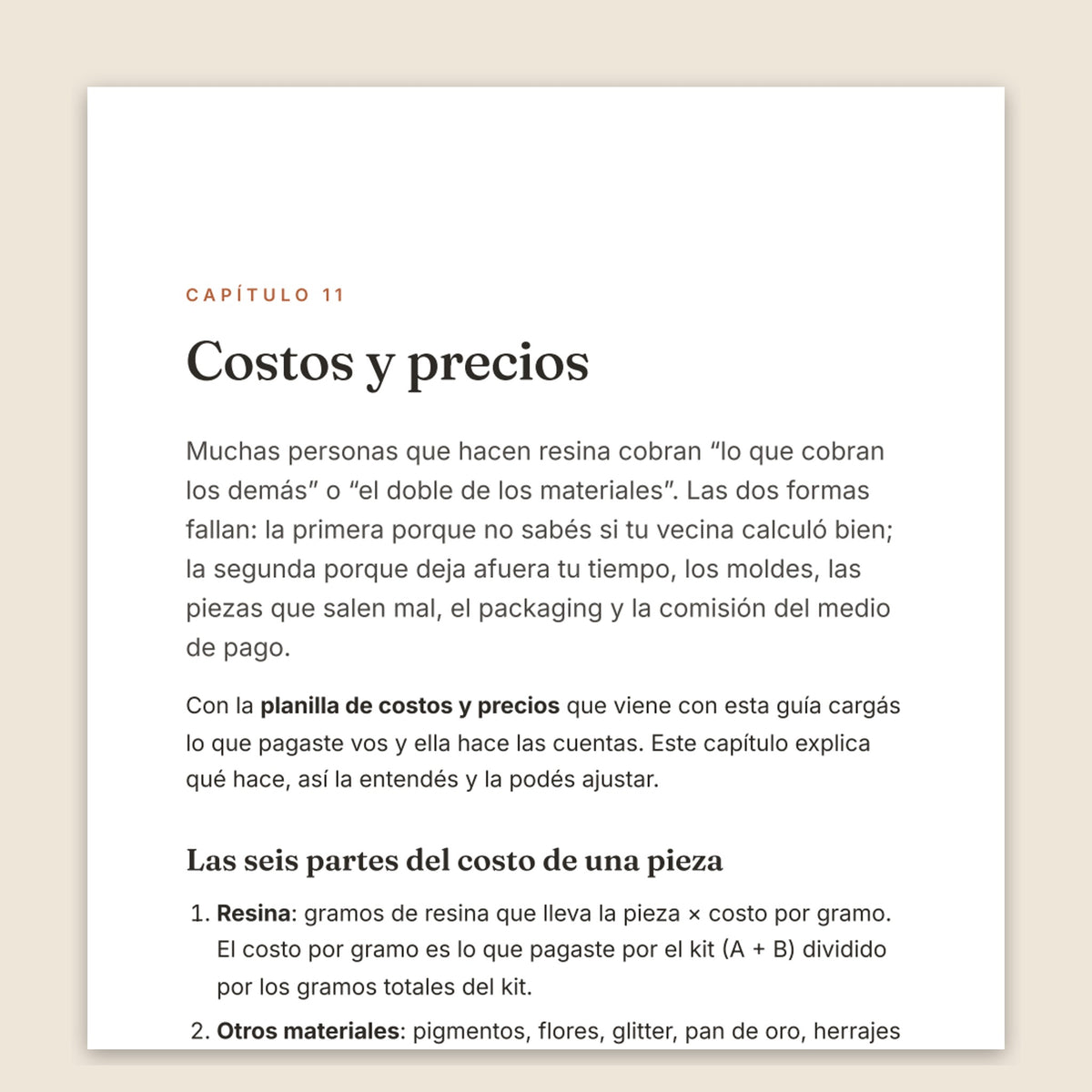 Resina epoxi: 40 productos para hacer y vender