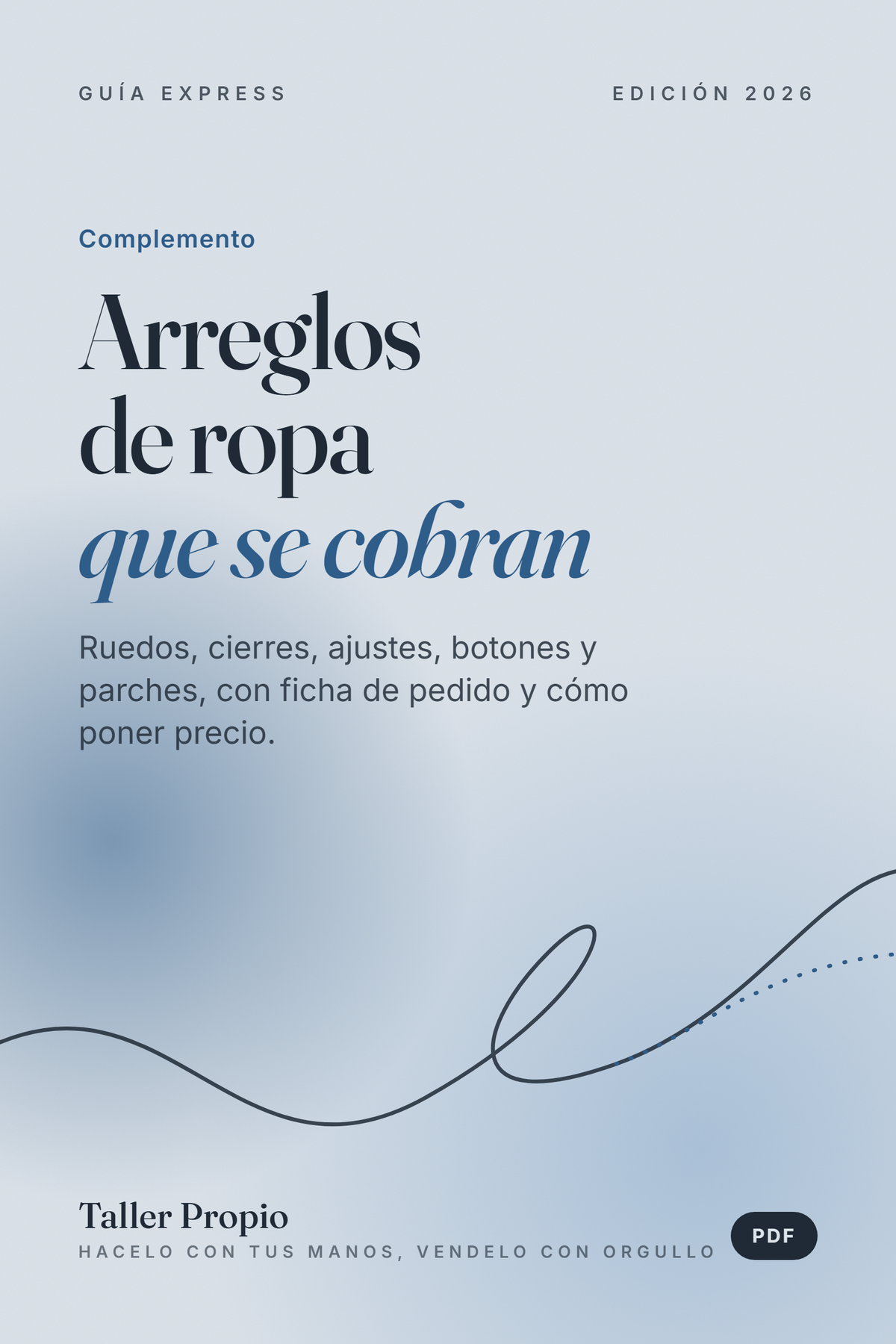 Arreglos de ropa que se cobran: ruedos, cierres y ajustes