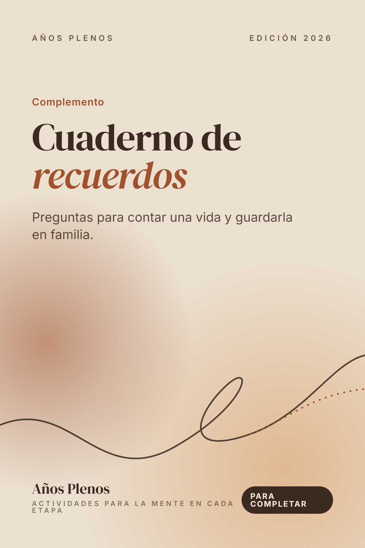 Cuaderno de recuerdos: preguntas para contar una vida