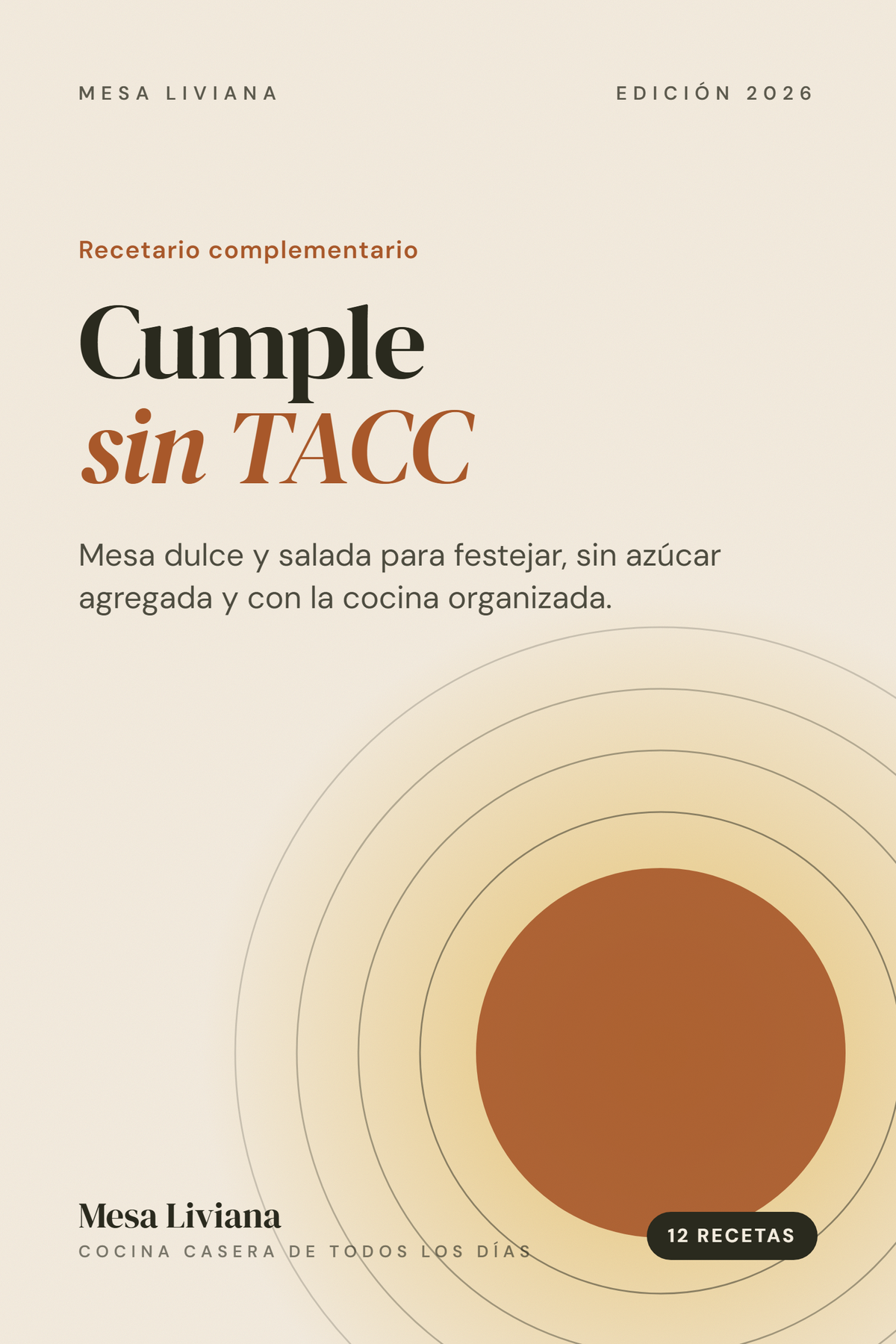 Cumple sin TACC: mesa dulce y salada para festejar